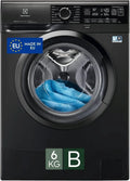 Lavatrice Slim Electrolux 6 kg, SensiCare 600, Classe B, Argento Scuro
